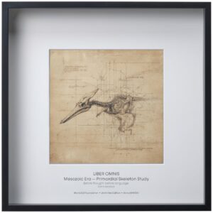 The Silence of Giants Fossil Structure Plate